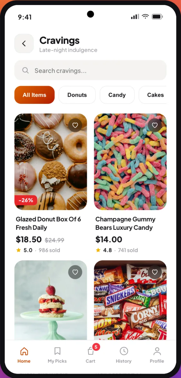 The Cravings space in DopaSpace